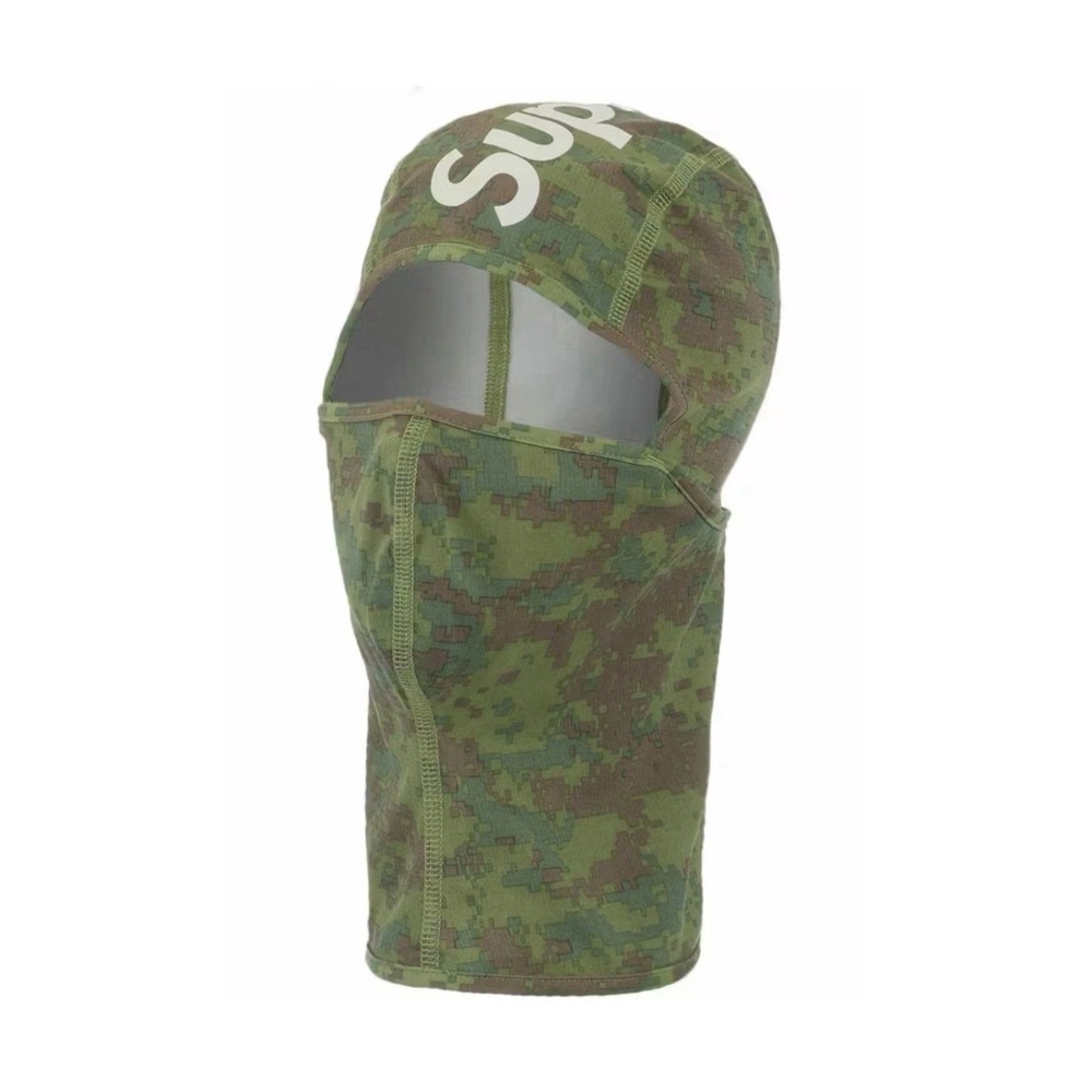 Supreme FW25 Heat Reactive Green Digi Camo Balaclava New‎ in Bag